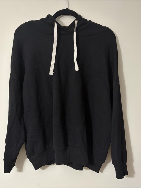 Buffalo David Bitton Tops - Buffalo David Bitton Black Hoodie with White Drawstrings